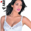 Reggiseno Microfibra E Pizzo Coppa D Aris 1834 -Moda Intimo Negozio 1834