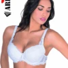 Reggiseno Balconcino Pizzo Imbottito Coppa C Aris 1881 -Moda Intimo Negozio 1881