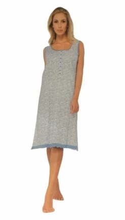 Camicia Da Notte Spalla Larga Calibrata Karelpiu' 0283