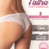 Slip Donna Brasialiano Pizzo Cotonella CD284 -Moda Intimo Negozio 284 1
