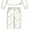Pigiama Donna Fila 4069 Cotone Caldo Invernale 2 Pigiama Donna Fila 4069 Cotone Caldo Invernale -Moda Intimo Negozio 4069 1