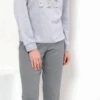 Pigiama Donna Lungo 100% Cotone Jersey Il Granchio Lady 421 Special Price -Moda Intimo Negozio 421