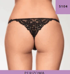 Tanga Donna Brasiliana Pizzo Infiore 5104