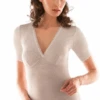 Maglia Donna Mezza Manica Forma Seno Lana Liabel 51 496 -Moda Intimo Negozio 51496