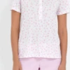 Pigiama Donna Corto 100% Cotone Linclalor 74183 Prezzo Promozionale