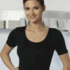 Maglia Donna Mezza Manica Caldo Cotone Nottingham TM1111 -Moda Intimo Negozio cattura1111 m