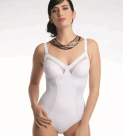 Body Donna Microfibra E Tulle Sempre Donna 356