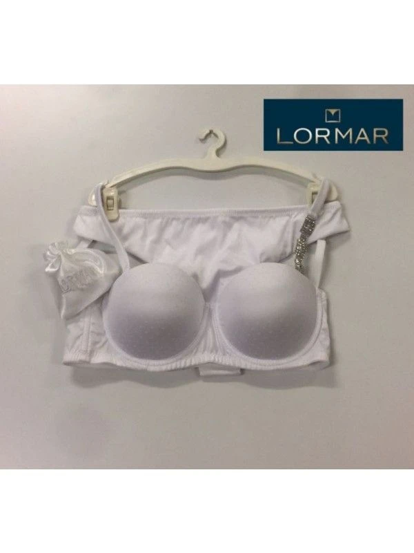 Reggiseno Balconcino Fascia Imbottita Lormar Ambra Outlet 4 Reggiseno Balconcino Fascia Imbottita Lormar Ambra Outlet - immagine 2