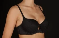 Reggiseno Balconcino Imbottito Coppa C Selene Julia -Moda Intimo Negozio julia negro 17w6347