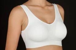 Reggiseno Brassiere Microfibra Seamless Senza Cuciture Selene Louise -Moda Intimo Negozio louise blanco