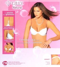 Reggiseno Push Up Bretelle Trasparenti Lilly 1873 -Moda Intimo Negozio photo 2018 08 06 09 53 07