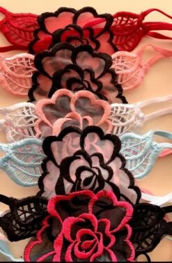 Perizoma Donna Sexy Filo Diva By Prive' Rosa Ricamata -Moda Intimo Negozio photo 2019 10 21 13 11 23