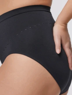 Slip Donna Maxy Microfibra Confort Size Pompea -Moda Intimo Negozio slip nero 2