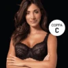 Reggiseno Con Ferretto Pizzo Coppa C Love And Bra Sophie -Moda Intimo Negozio sofie 1