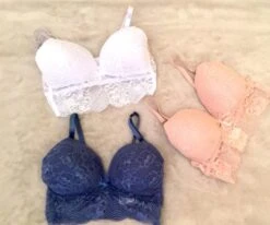 Reggiseno Triangolo Imbottito Corsetto Pizzo Diva By Prive' -Moda Intimo Negozio thumbnail photo 2019 05 19 18 47 52