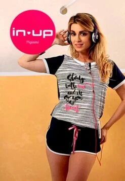 Pigiama Donna Corto In-up By Nottingham 22853