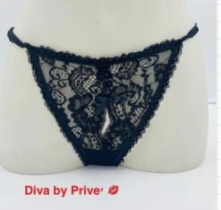 Perizoma Sexy Aperto Pizzo Diva By Prive' 8404