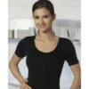 Maglia Donna Mezza Manica Cotone Felpato Nottingham TM1111 Outlet -Moda Intimo Negozio tm1111bw nw